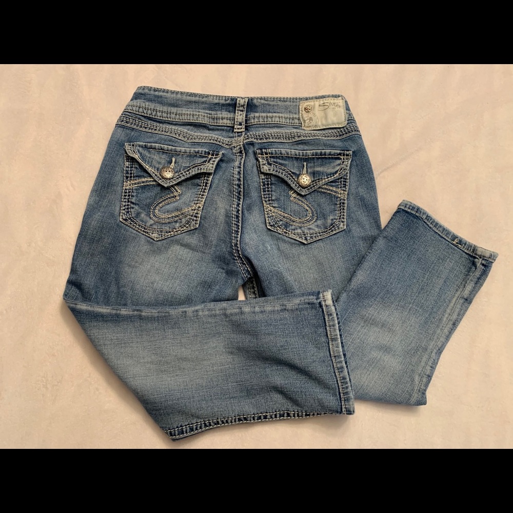 Silver Jeans Capri